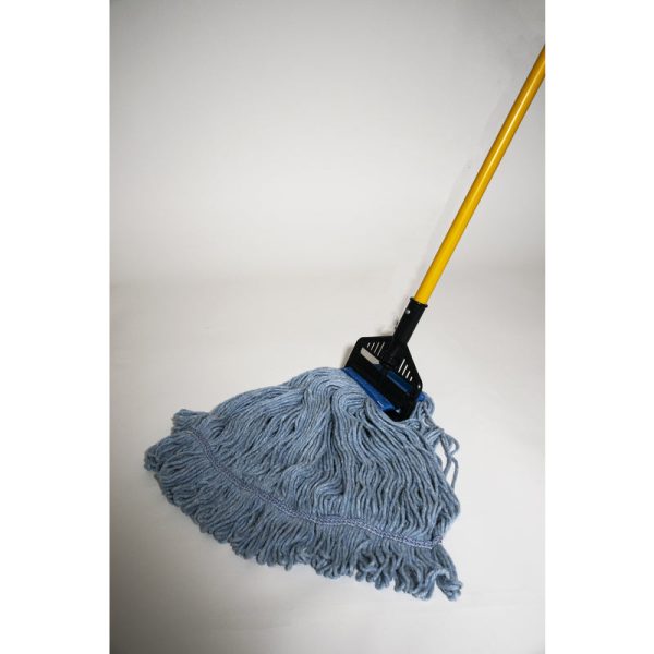 Elite Mops and Brooms 24 oz. Looped Cotton Synthetic Blend Mop Refill 1 pk Online Hot Sale