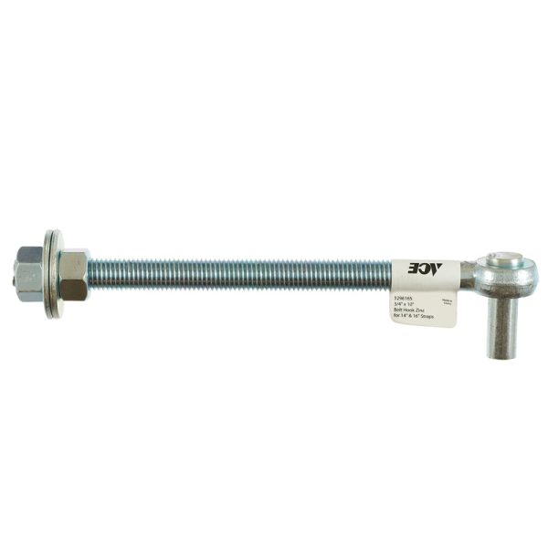 Ace 10 in. L Steel Bolt Hook 1 pk For Cheap