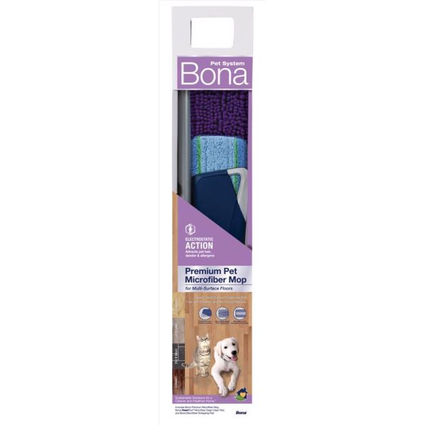 Bona Pet System 16.5 in. W Dry Mop Fashion