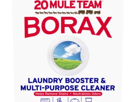 20 Mule Team Borax N A No Scent Detergent Booster and Household Cleaner Powder 4 lb 1 pk on Sale