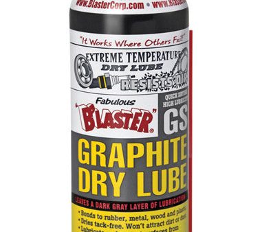 Blaster Graphite Dry Lube Spray 5.5 oz Fashion