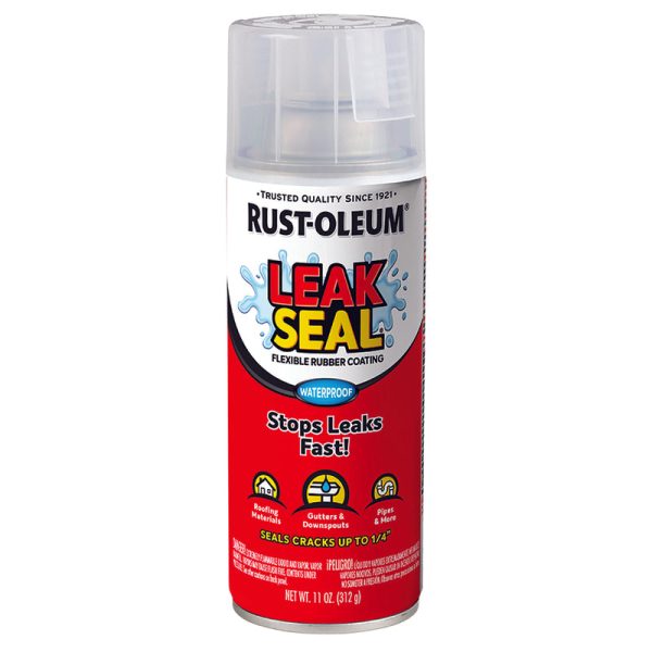 Rust-Oleum Clear Leakseal Flexible Rubber Sealant 11 oz Cheap