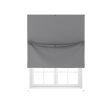 Umbra Nightfall Charcoal Blackout Curtains 51 in. W X 72 in. L Online Hot Sale