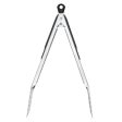 OXO Good Grips Silver Black Stainless Steel Tongs on Sale