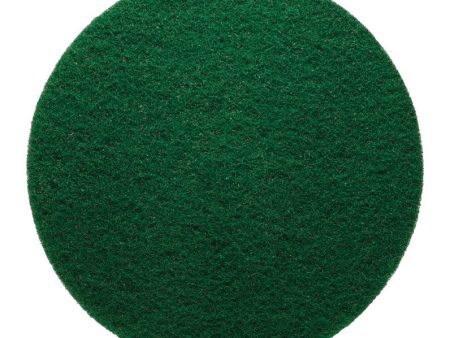 Gator 17 in. D Non-Woven Natural Polyester Fiber Floor Pad Disc Green For Sale