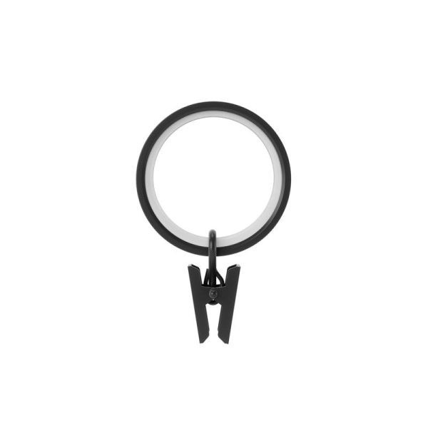 Umbra Cappa Matte Black Clip Ring 3.25 in. L Cheap