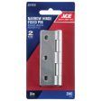 Ace 3 in. L Zinc-Plated Narrow Hinge 2 pk Sale