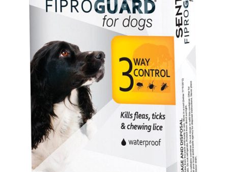 Sentry Fiproguard Liquid Dog Flea and Tick Drops 9.70%Fipronil and 90.30%Other Ingredients 0.045 oz Fashion